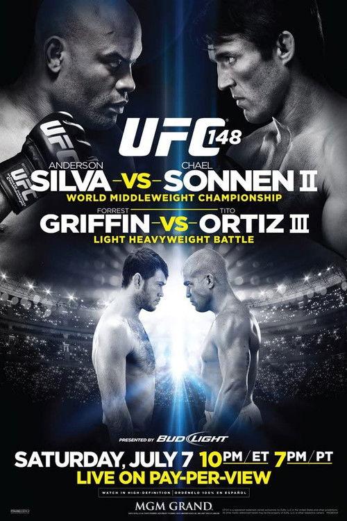 UFC 148: Silva vs. Sonnen II 2012 official movie poster