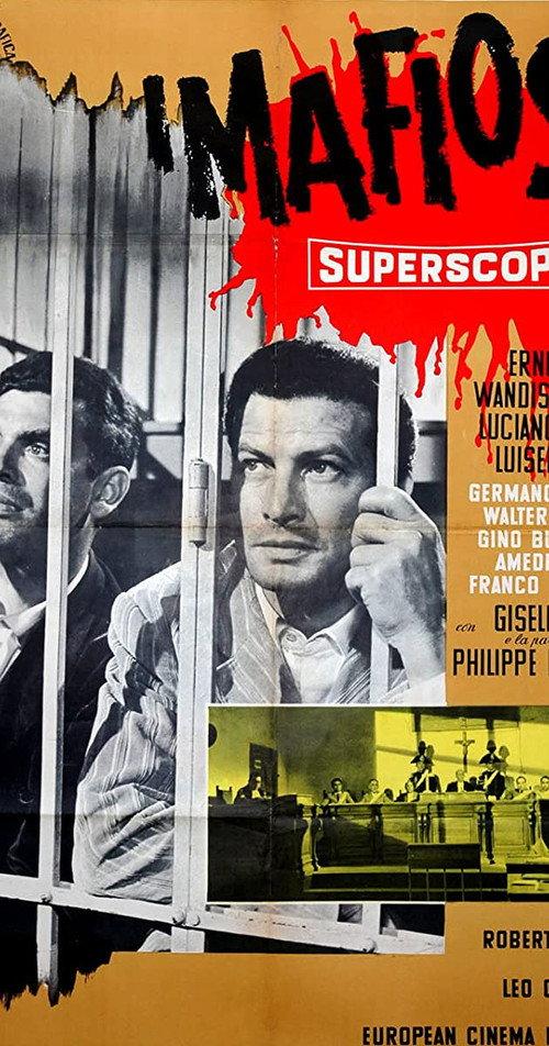 I mafiosi 1959 official movie poster