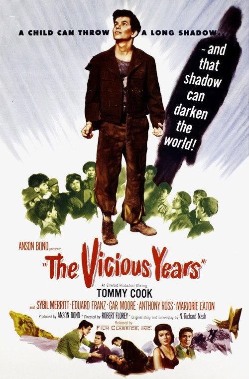 The Vicious Years 1950 official movie poster