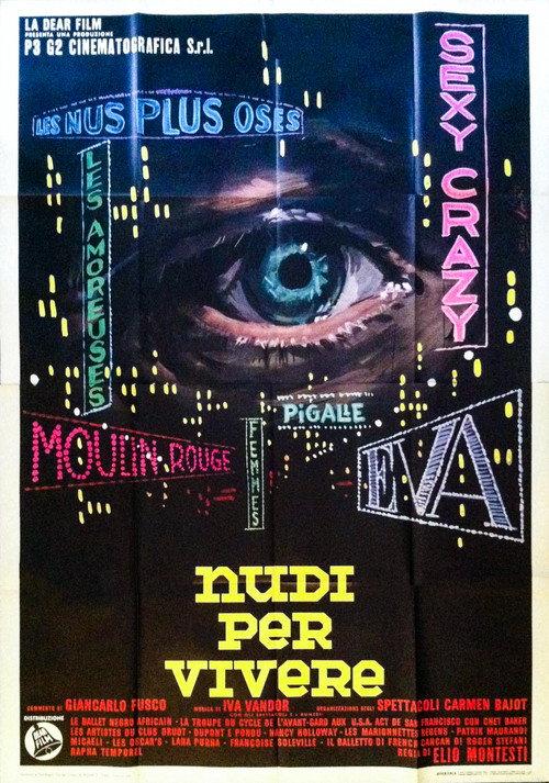 Nudi per vivere 1963 official movie poster