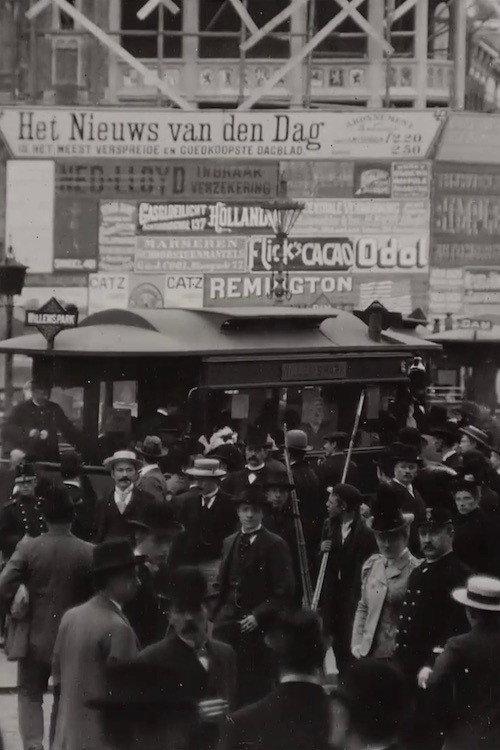 A Tram Crowd on Sunday in Dam Square 1899 official movie poster