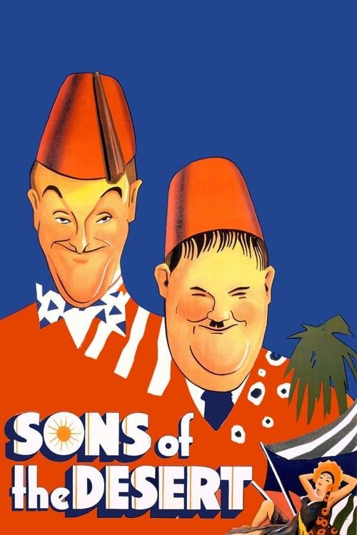 Sons of the Desert 1933 official movie poster
