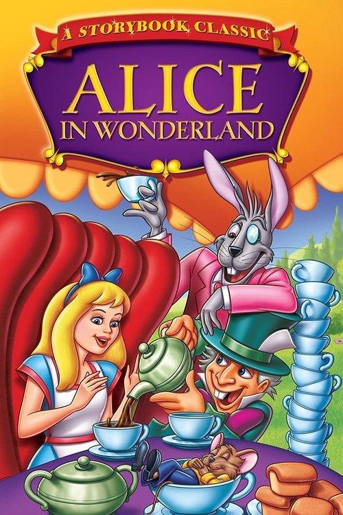 Alice in Wonderland 1988 official movie poster