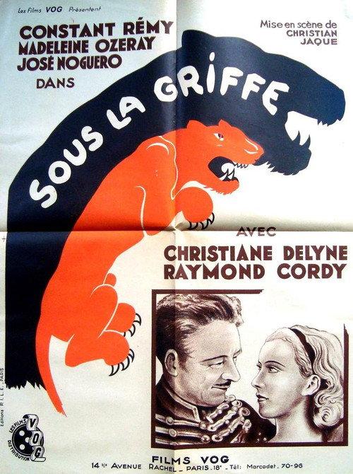 Sous la griffe 1935 official movie poster
