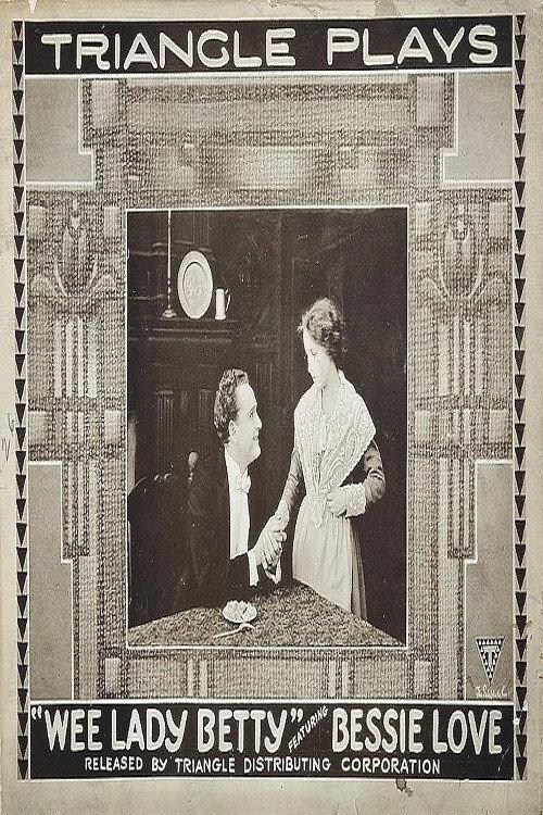 Wee Lady Betty 1917 official movie poster