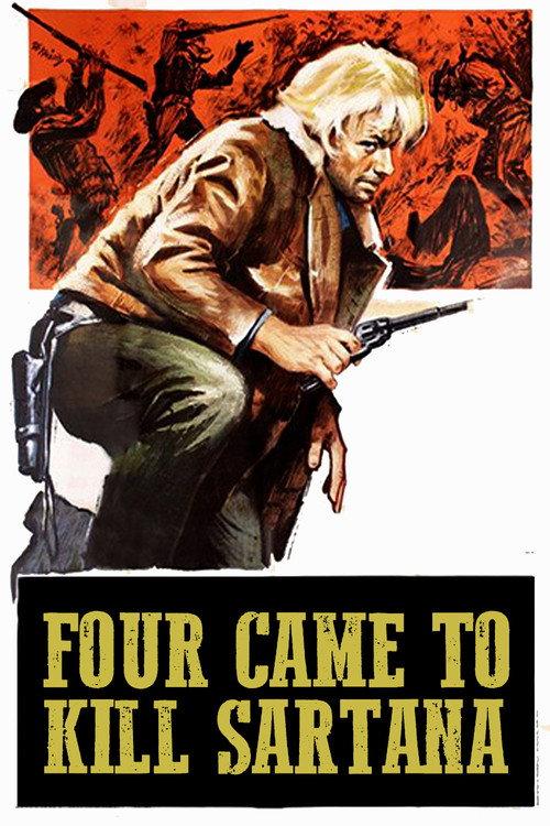 Four Came to Kill Sartana 1969 official movie poster