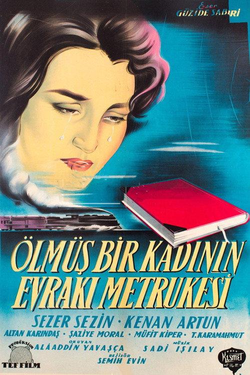 The Abandoned Documents of a Dead Woman 1956 official movie poster