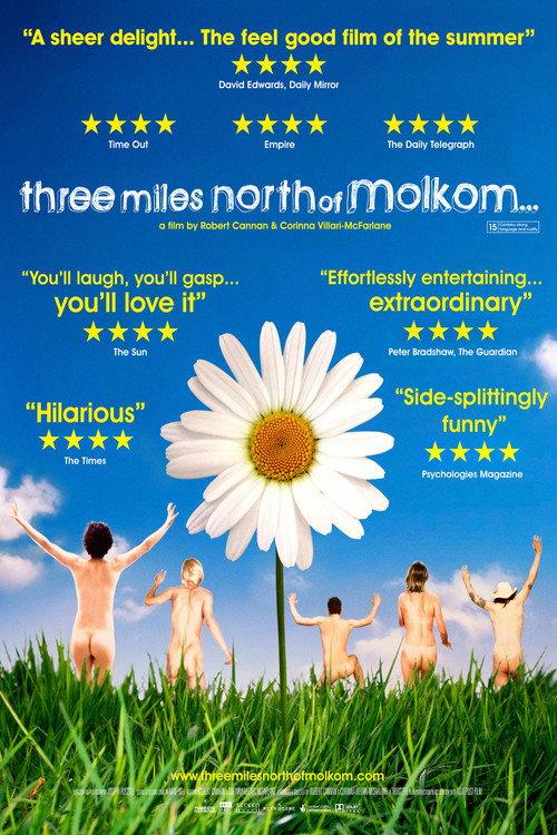 Three Miles North of Molkom 2008 official movie poster
