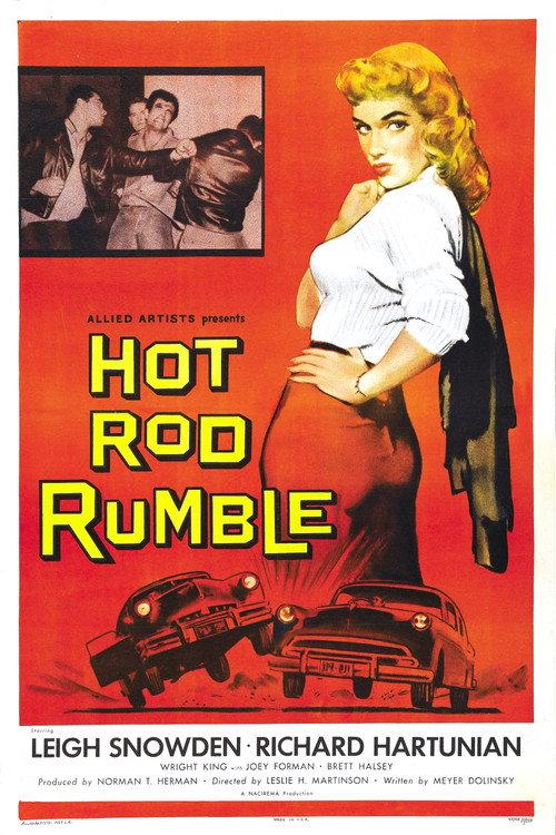 Hot Rod Rumble 1957 official movie poster