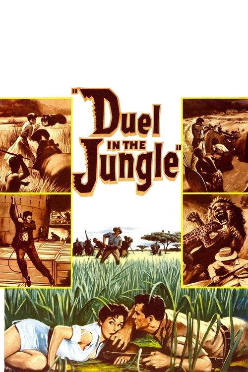 Duel in the Jungle 1954 official movie poster