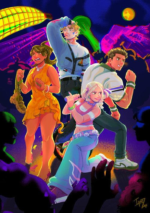 Smosh vs Zombies: The Movie 2024 official movie poster