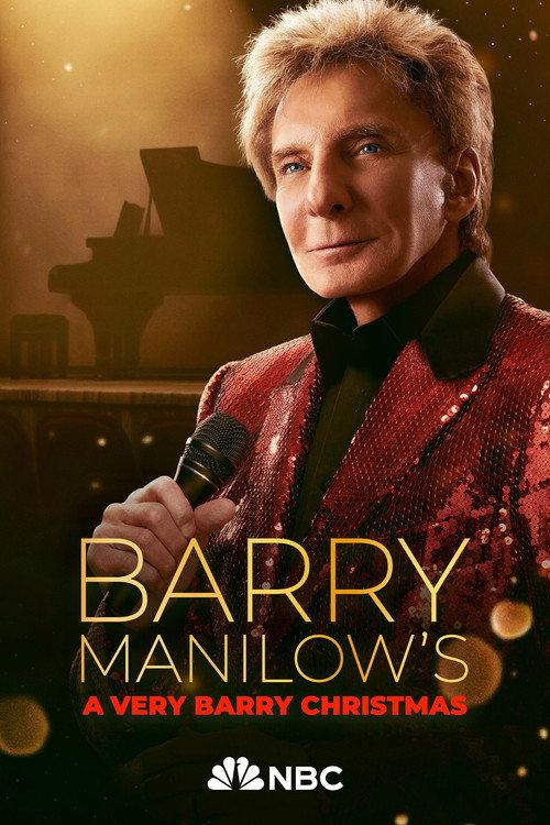 Barry Manilow's A Very Barry Christmas 2023 official movie poster