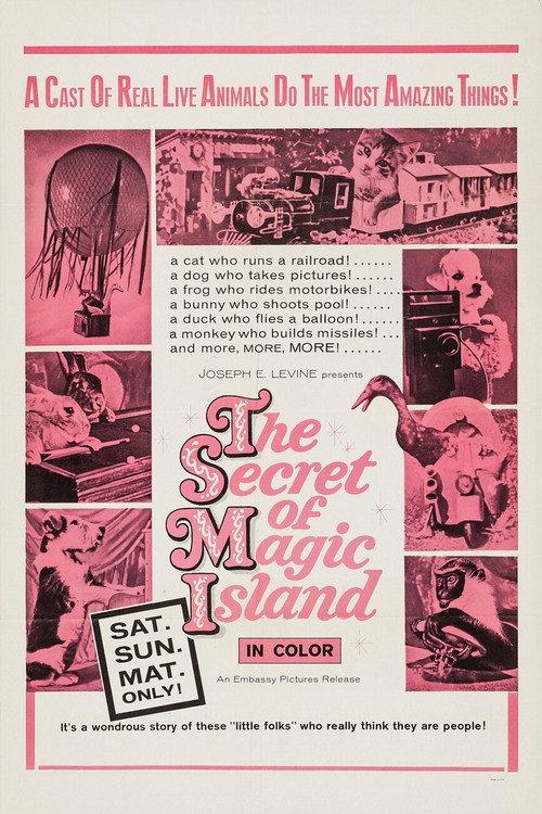 The Secret of Magic Island 1956 official movie poster