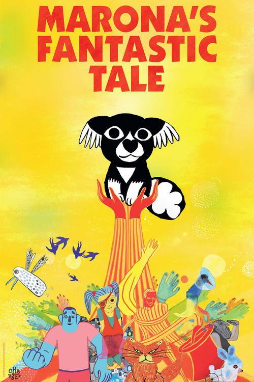 Marona's Fantastic Tale 2020 official movie poster