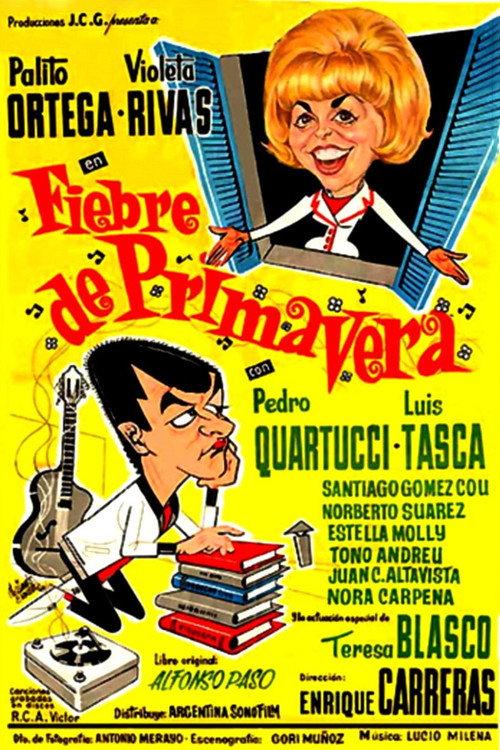 Fiebre de primavera 1965 official movie poster