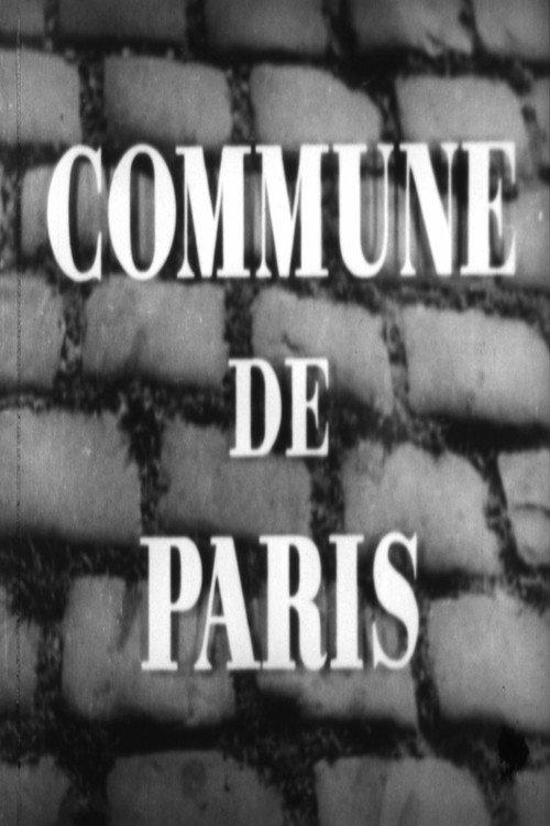 La Commune de Paris 1957 official movie poster