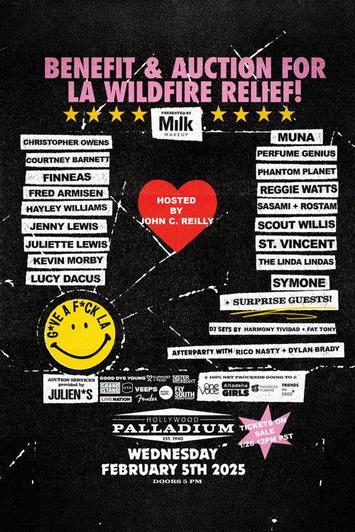 G*ve a F*ck LA: A Benefit for LA Fire Relief 2025 official movie poster