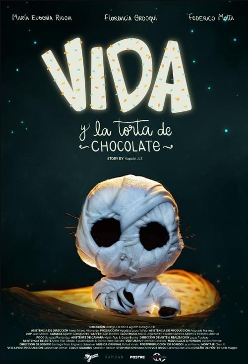 Vida y la torta de chocolate 2023 official movie poster