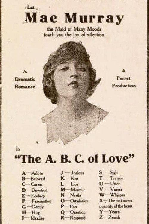 The ABC of Love 1919 official movie poster