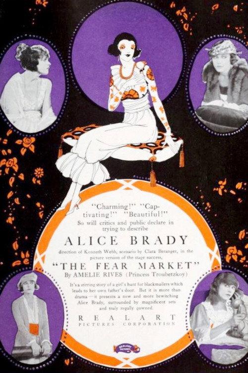 The Fear Market 1920 official movie poster