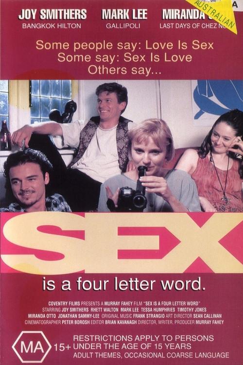 Sex Is a Four Letter Word 1995 official movie poster