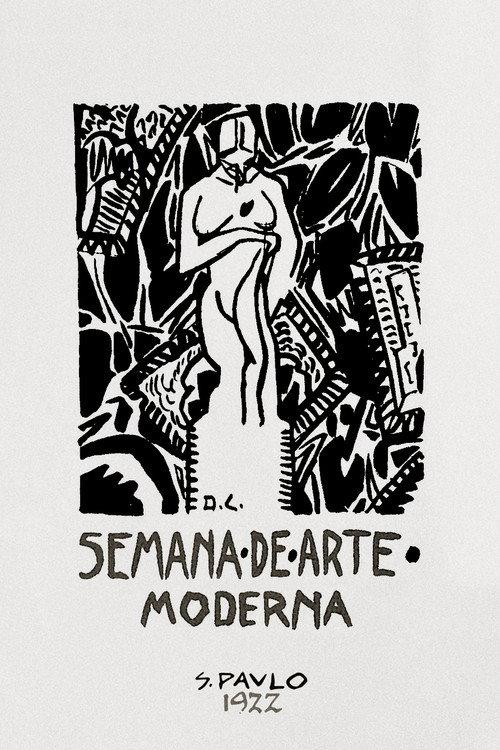 Semana de Arte Moderna 1972 official movie poster