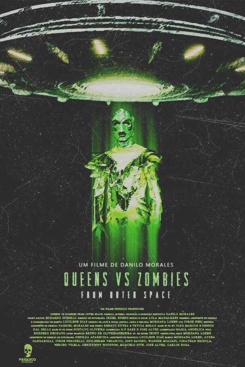 Queens vs Zombies from Outer Space 2021 official movie poster