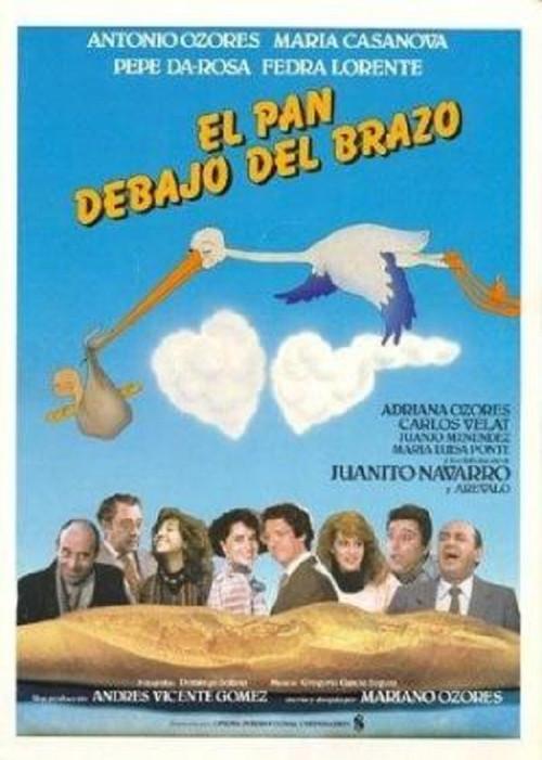 El pan debajo del brazo 1984 official movie poster