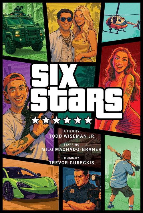 Six Stars 2025 official movie poster