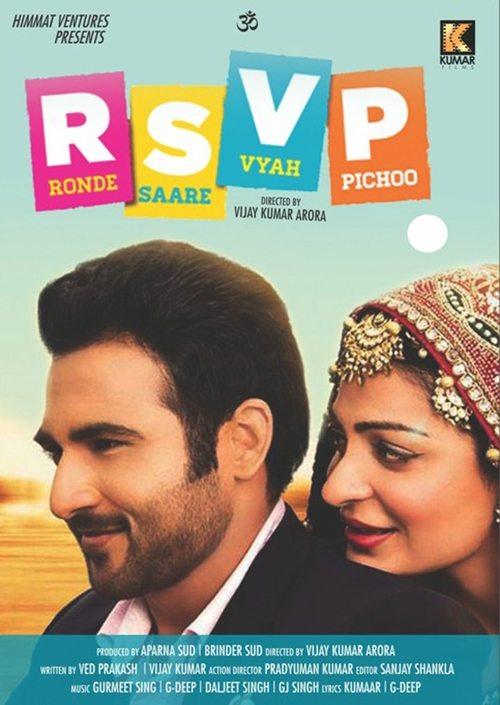 Ronde Sare Vyah Picho 2013 official movie poster