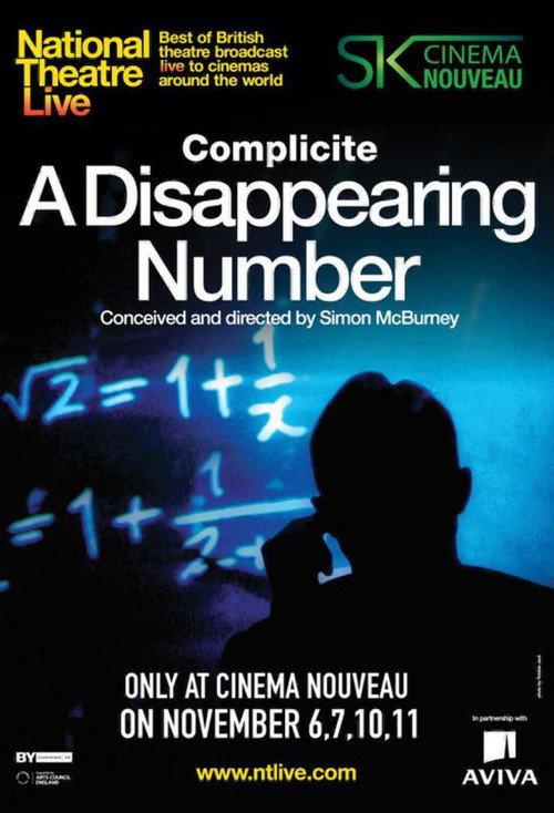 National Theatre Live: A Disappearing Number 2010 official movie poster