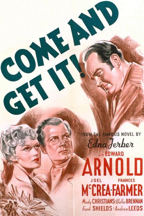 Come and Get It 1936 official movie poster