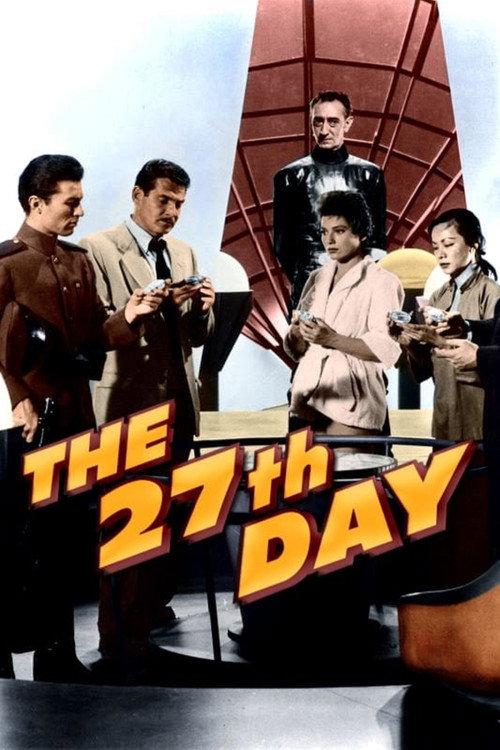 The 27th Day 1957 official movie poster
