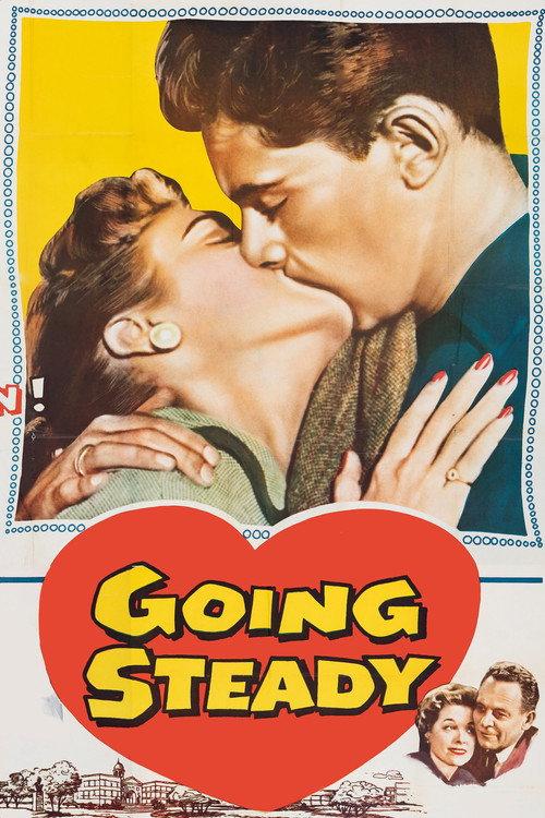 Going Steady 1958 official movie poster
