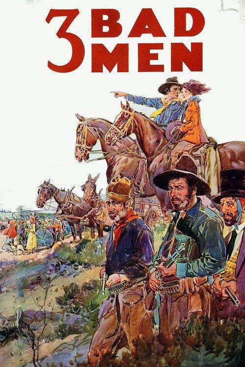 3 Bad Men 1926 official movie poster