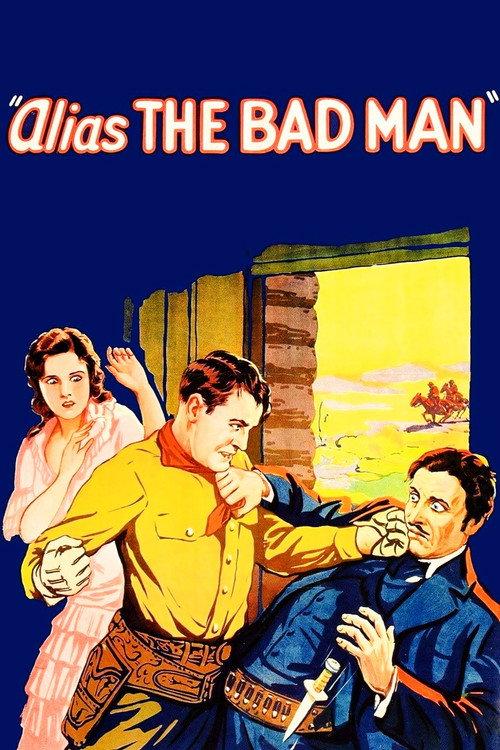Alias: The Bad Man 1931 official movie poster