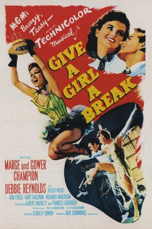 Give a Girl a Break 1953 official movie poster
