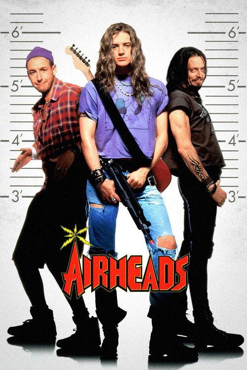 Airheads 1994 official movie poster