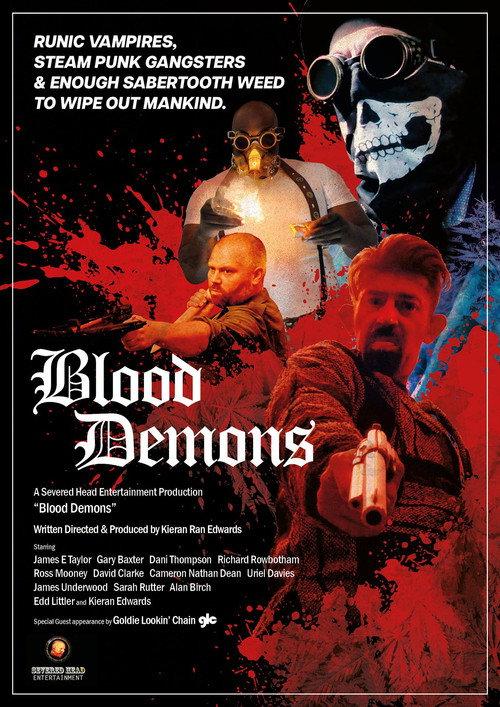 Blood Demons 2024 official movie poster