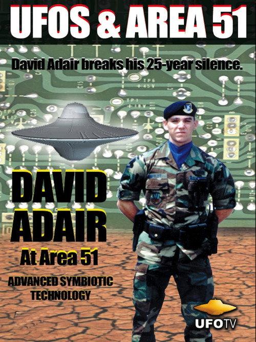 David Adair at Area 51 - Advanced Symbiotic Technology 1999 official movie poster