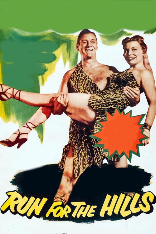 Run for the Hills 1953 official movie poster