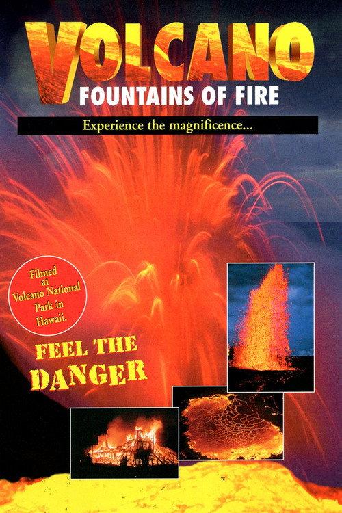 Volcano: Fountains of Fire 1997 official movie poster