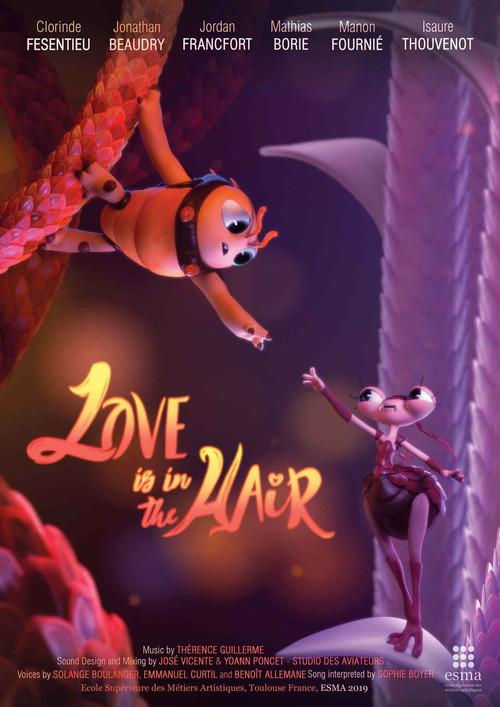 Love is in the Hair 2020 official movie poster