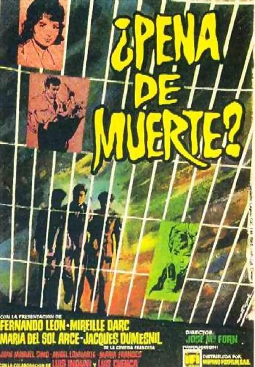 ¿Pena de muerte? 1961 official movie poster