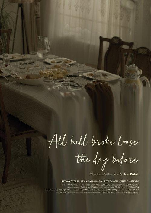 All Hell Broke Loose the Day Before 2025 official movie poster