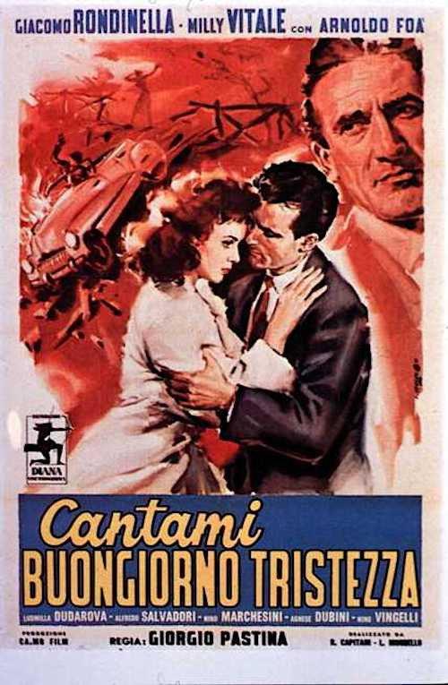 Sing me good morning sadness 1955 official movie poster