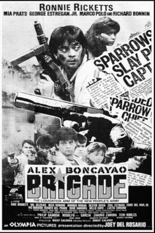 Alex Boncayao Brigade 1989 official movie poster