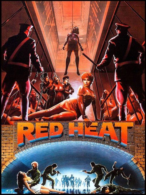 Red Heat 1985 official movie poster