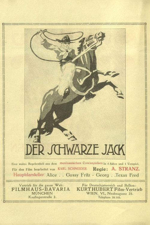 Der schwarze Jack 1919 official movie poster