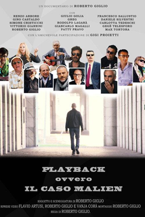 Playback - Il caso Malien 2016 official movie poster